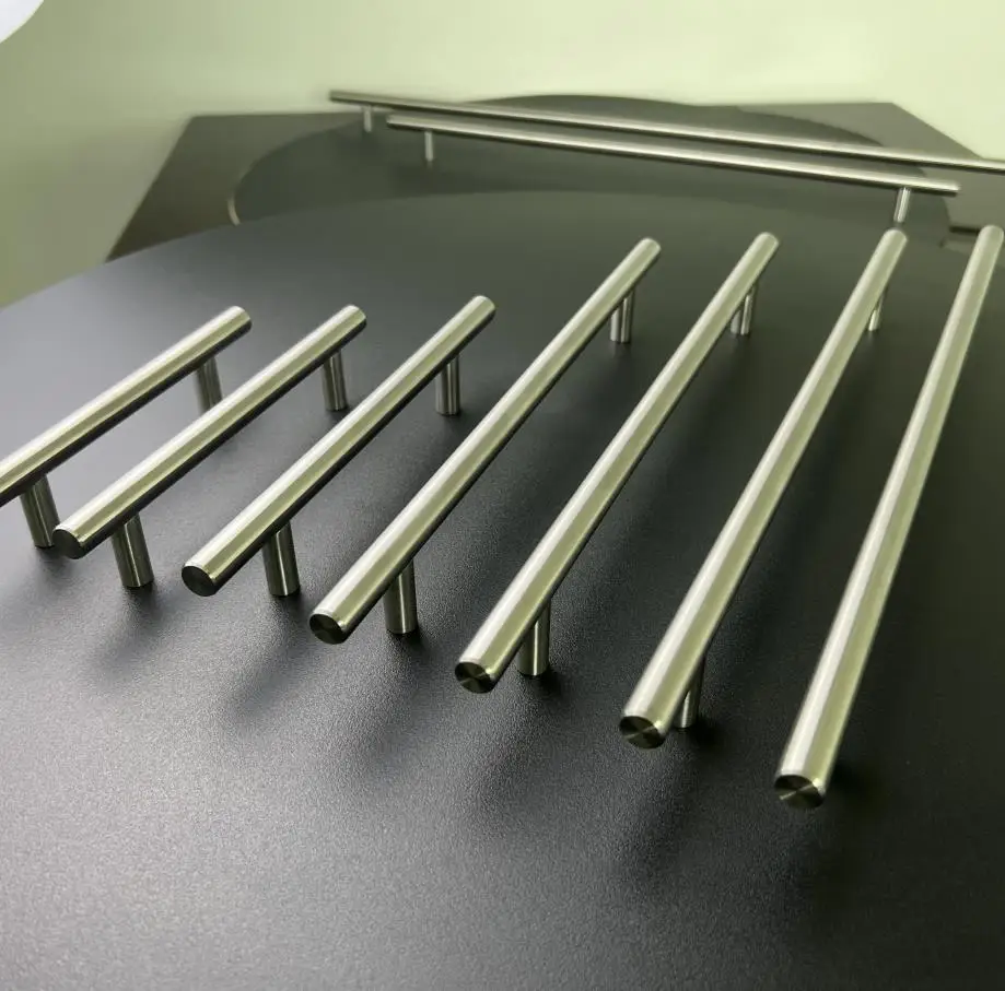 kitchen door handles new silver handle modern style furniture zinc alloy bathroom kitchen handle