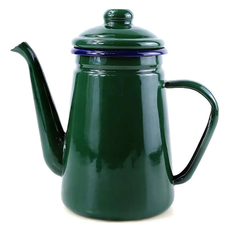 Best Seller Saudi Arabia Tea Pot Coffee Kettle Camping Enamel Kettle