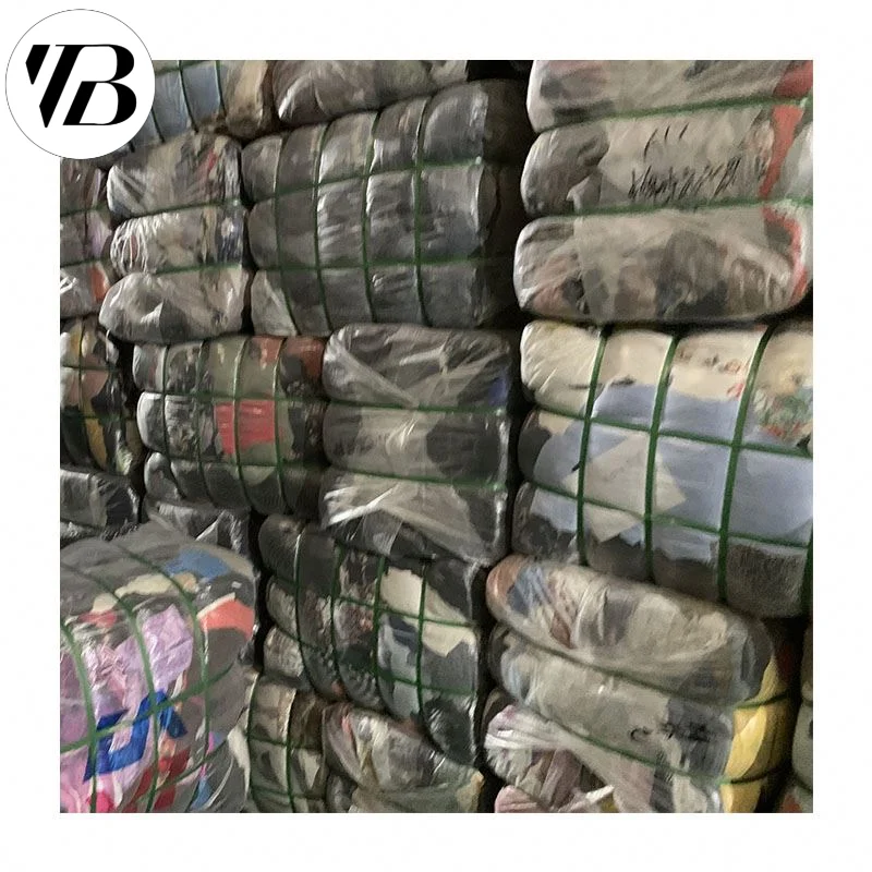 Fashion Apparel Stock wholesale bales mixed of Used Clothes bundle of second hand clothes bales
