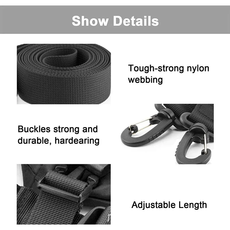 Ski Strap Children Safety Traction Rope For Outdoor Oxford Cloth Nylon Ski Training Chest Leash Skiing Beginner Protection Rope