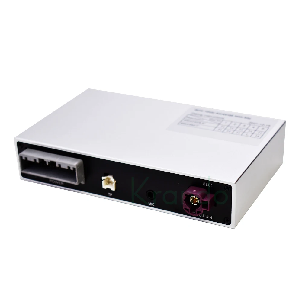 krando Android Auto Interface Carplay box for Audi A4 A5 A6 Q7 CarPlay Interface Box MMI RMC System Support Mobile Application