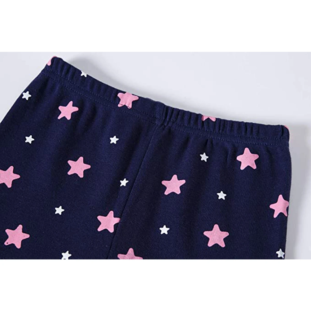 High Quality 100% Cotton Soft Christmas pjs Clothes Girls Long Sleeve Unicorn Pajamas Sets Child Wear 2 Piece Wholesale OEM