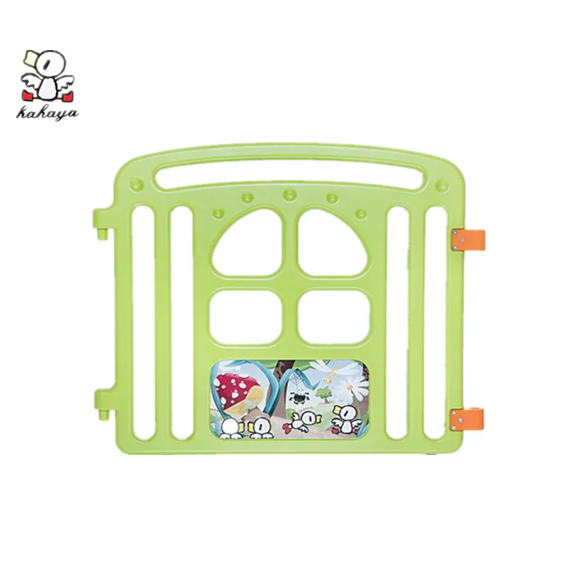 Colorful PP material kids plastic fence large playpen for babies children playard
