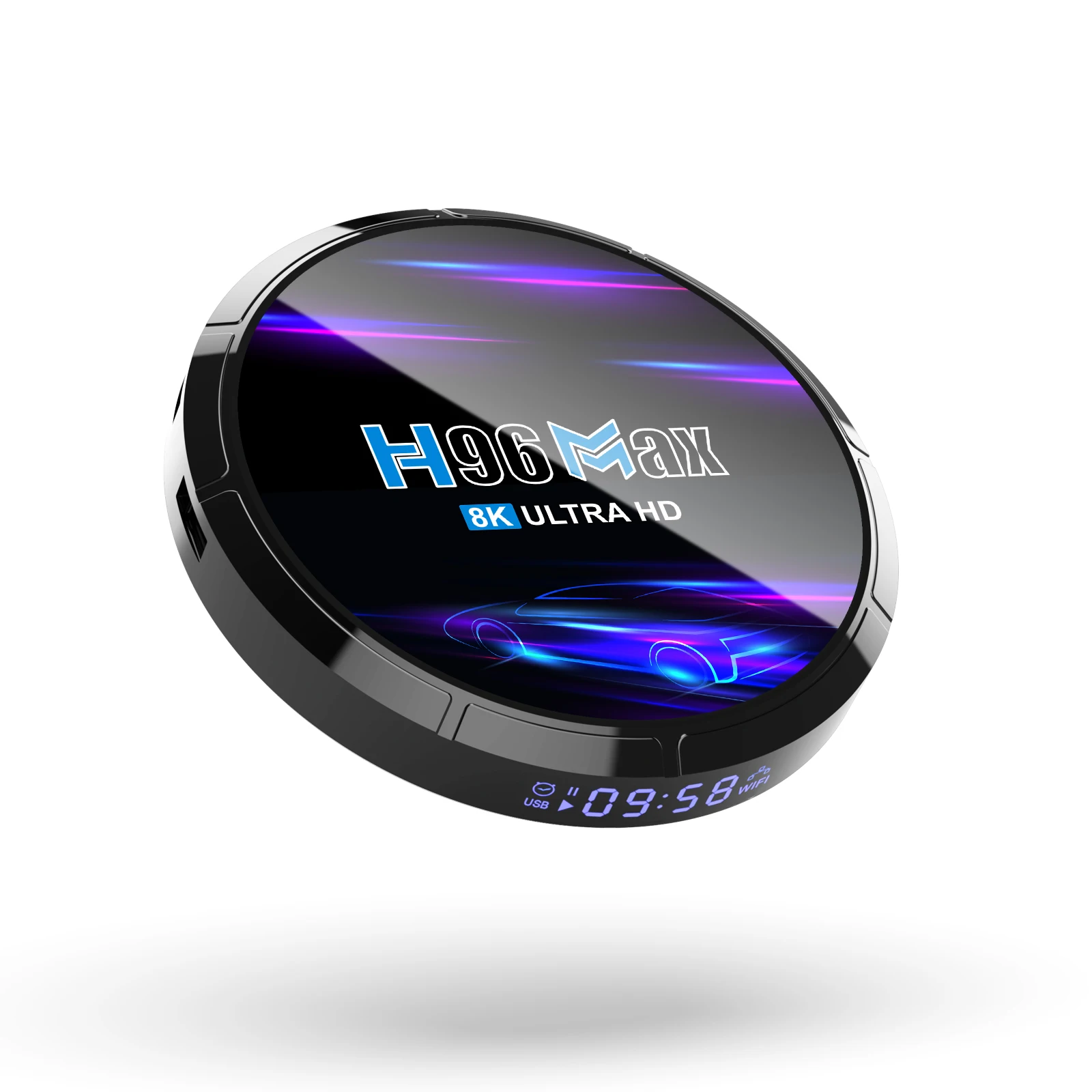 OEM/ODM service Android 12.0 H96 MAX M6  tv box support 8k allwinner H618 streaming Box 2.4G voice remote control media player