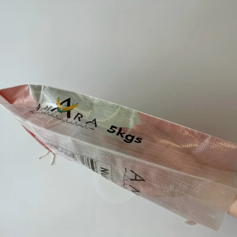 50kg Custom pp woven empty flour grain maize rice packaging corn bags rolls