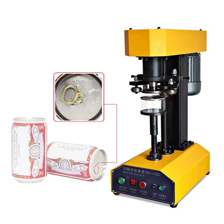 tdfj-160 high quality pet bottle sealing machine can sealer for tin can