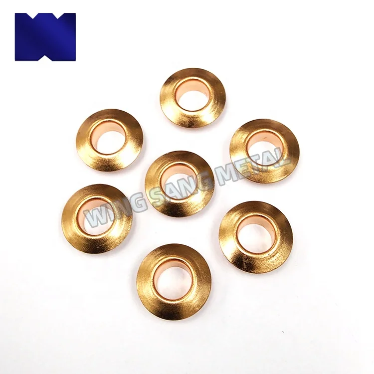 4mm~40mm Round Shape Metal Brass Copper Eyelets Grommets Good Price 2mm 3mm 4mm 5mm 6mm 8mm Small eyelets grommets