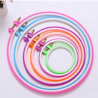 9.5CM Embroidery Plastic Hoops