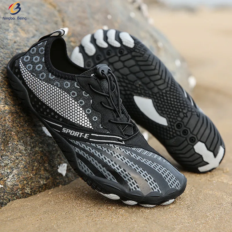 Оптовая продажа, мужская повседневная обувь для воды со шнуровкой, босоножки для воды, обувь для плавания