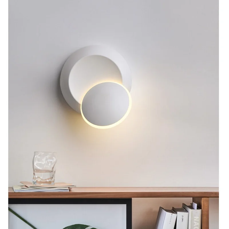 LED Indoor Small Bedside Lamp Decorative Lamp 360 Degree Adjustable Indoor Home Decoration Lighting Lamp