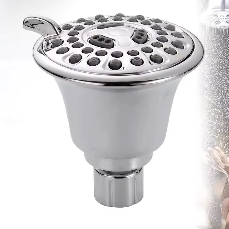 2024 Lizhen Hwa-Vic. 3 Functions Adjustable Metal Swivel Ball Joint Showerhead Fixed Shower Head