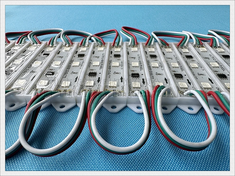 LED Module WS2811 Magic Addressable SMD 5050 LED Back Light Module DC12V 3 Led WS 2811 Full Color in Stock Ready to Ship