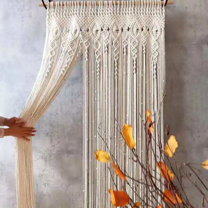 Decoration Accessories Macrame Large Backdrop Wedding Home Decor Luxury Curtain