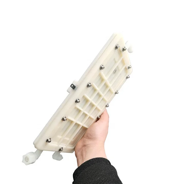 Electrolysis cell with MMO titanium anode for hypochlorous acid water