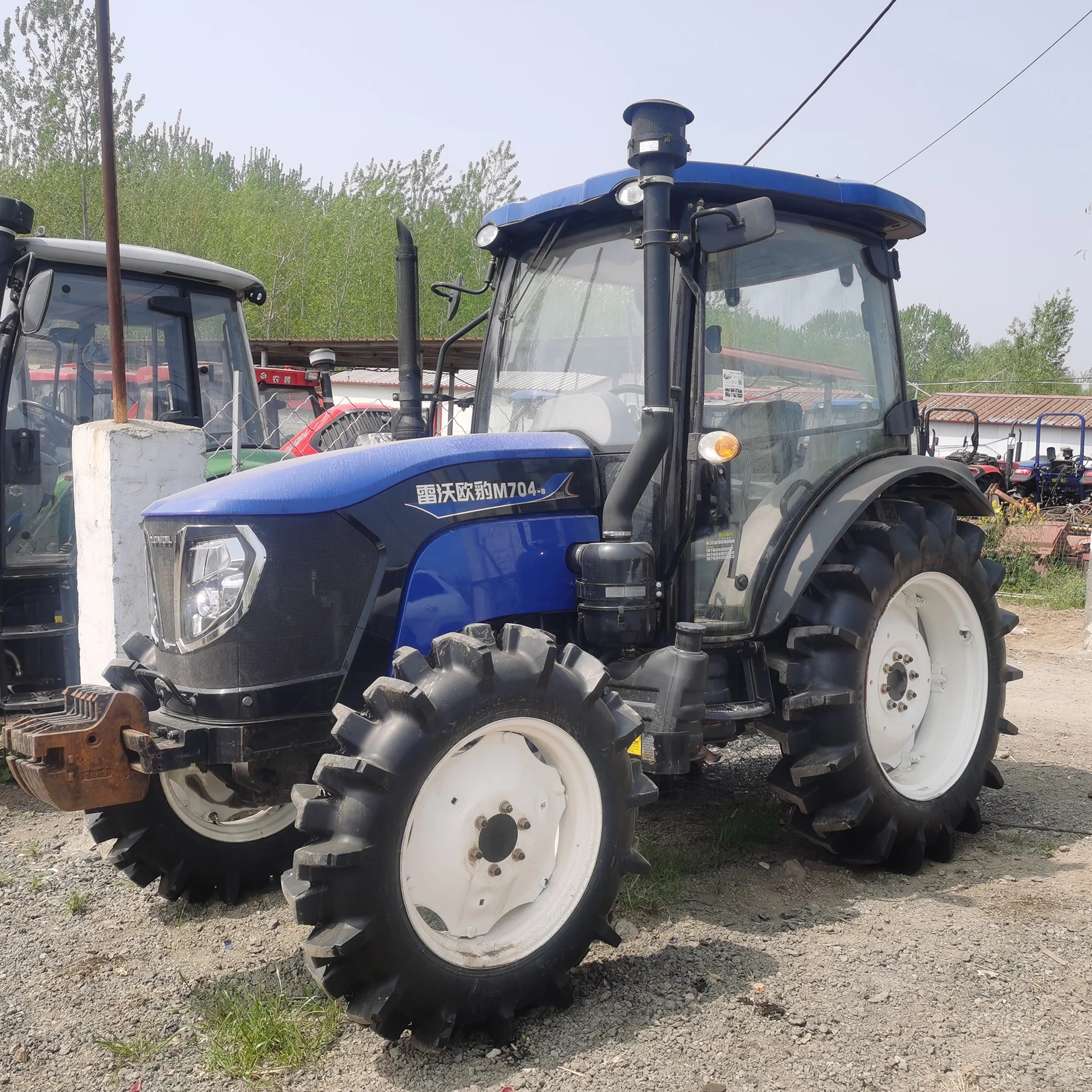 Подержанный трактор dongfeng 40HP 50HP 70HP 75HP 80HP 85HP 95HP 110HP