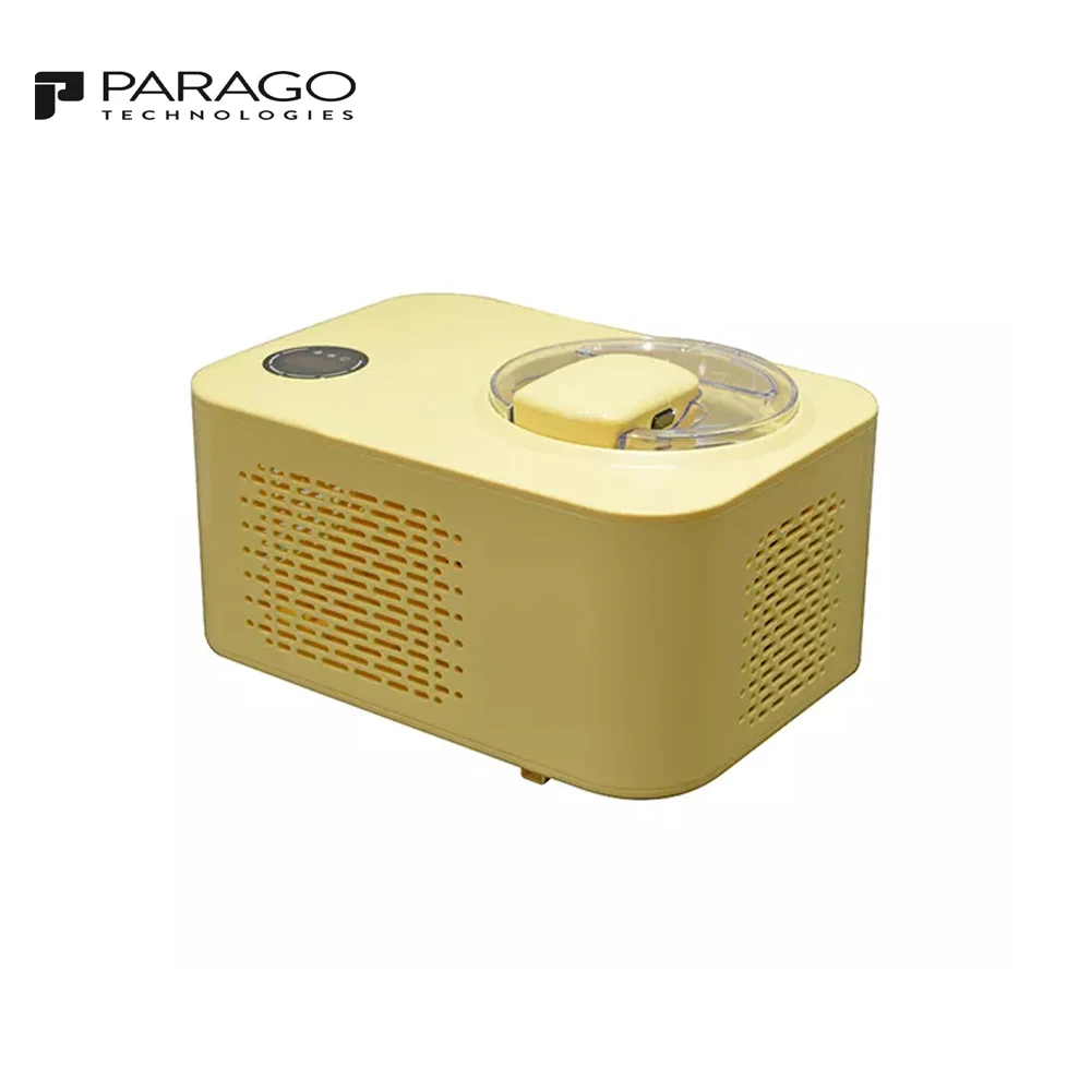 PARAGO Compressor Ice Cream Maker Frozen Yogurt Self Freezing  Machine Make Ice Cream