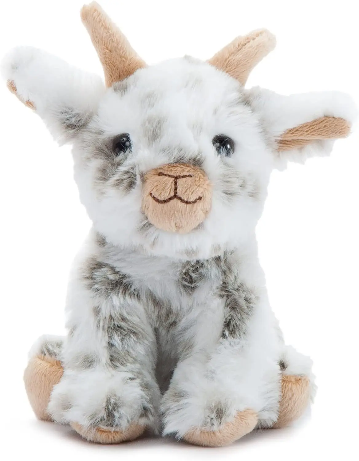 Greenmart Custom Cute Soft Farm Goat Animal Plush Stuffed Toys for Children PP Cotton Filled Fram Gift