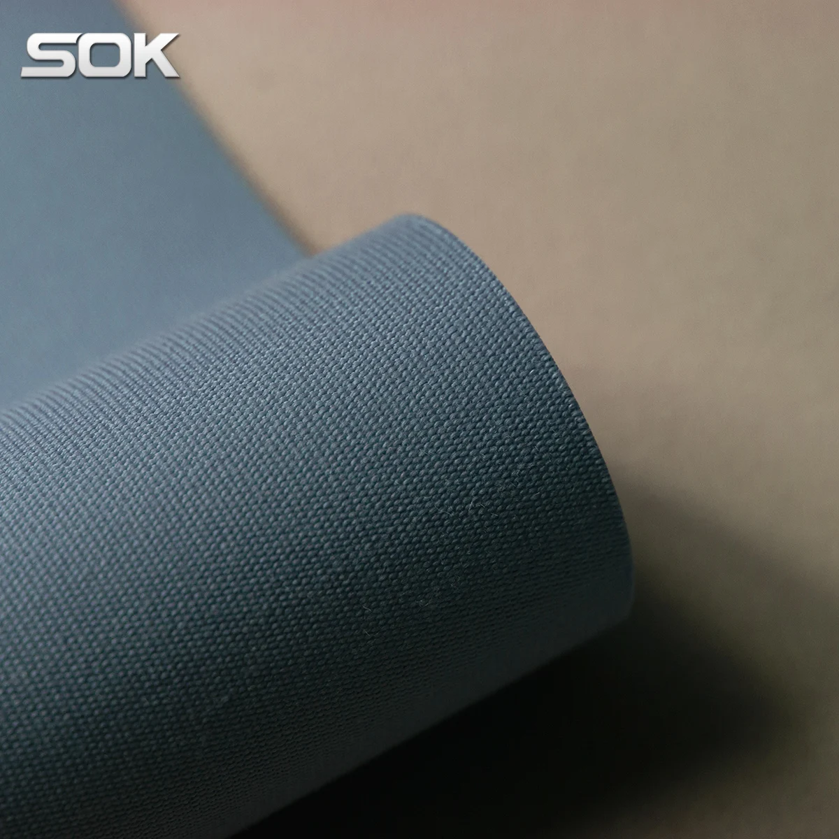 China weaving Solution dyed Polyester staple fabric for marine Canopy Awning BLUE GRAY