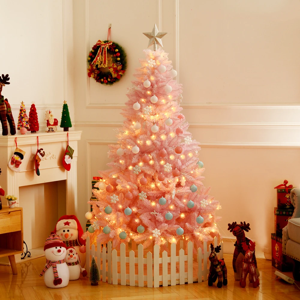 luxury Christmas tree decoration Christmas gift cherry blossom pink Christmas tree 1.2m 1.5 m 1.8m