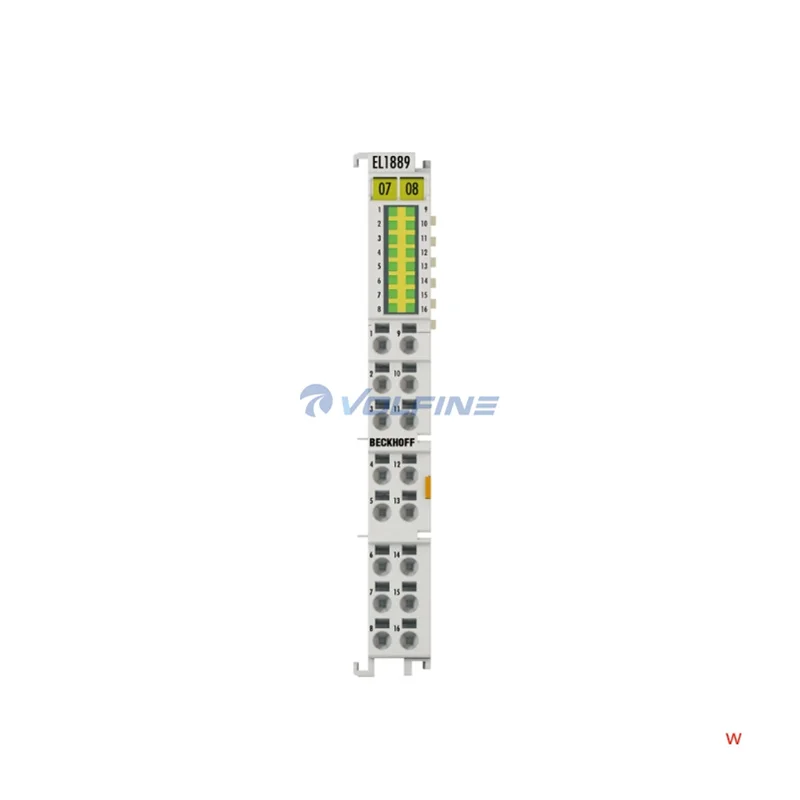 Оригинальный Новый терминал EL1889 EtherCAT 16-канальный цифровой вход 24 В постоянного тока 3 мс переключение земли