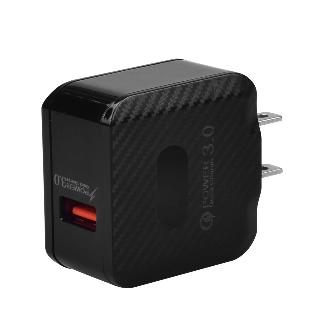 QC Fast Charging Adapter, 20W Quick Charge Wall Charger Adapter US Fast Charging Block mobile charger