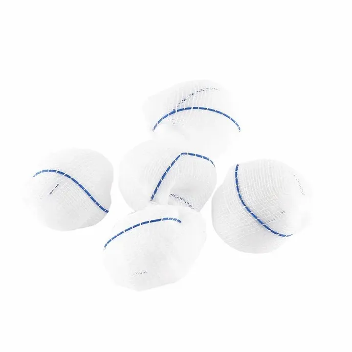 High Quality Medical Consumables Sterile 100% Cotton Gauze Ball With Low Price