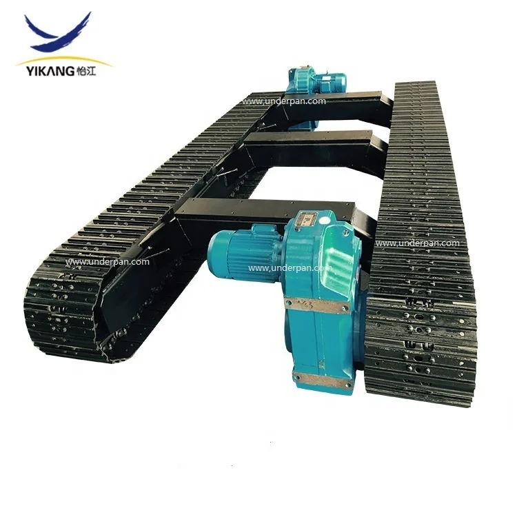 OEM special designed tunnel machinery chassis steel crawler tracked undercarriage for drilling rig excavator mobile crusher