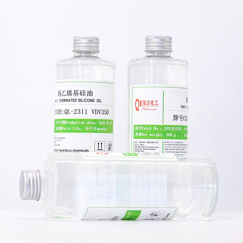 Silicone potting compound Vinyl terminated silicone oil the viscosity is 350 CST used in silicone rubeber and gel