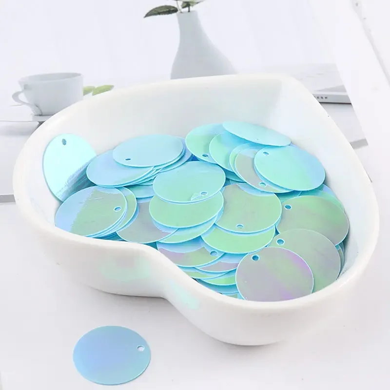 Wedding Decoration Multiple Colorful PET PVC round glitter loose Flat sequins for crafts free sample