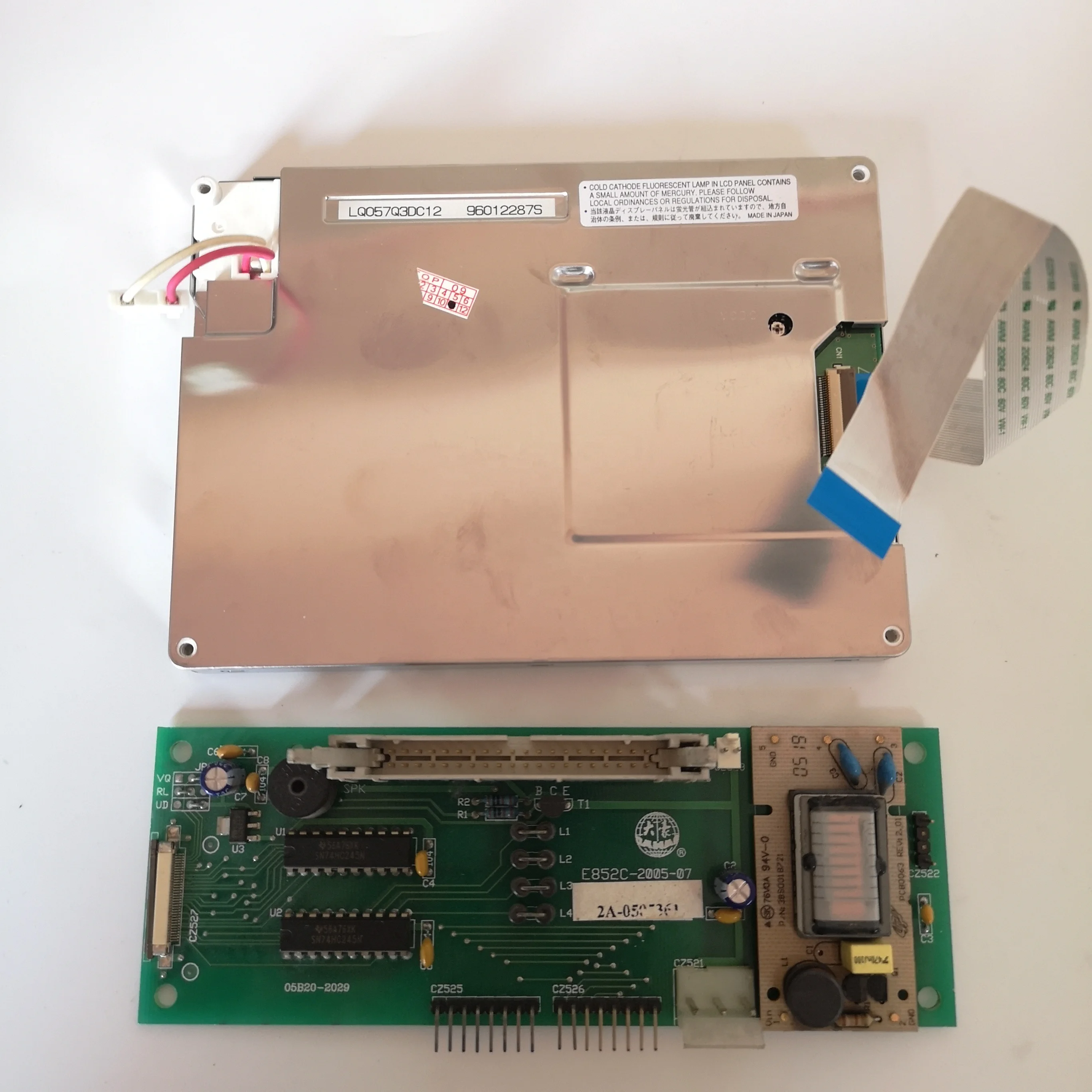 ( HZ-G-022 ) embroidery machine part E852 board monitor board display board screen spare parts