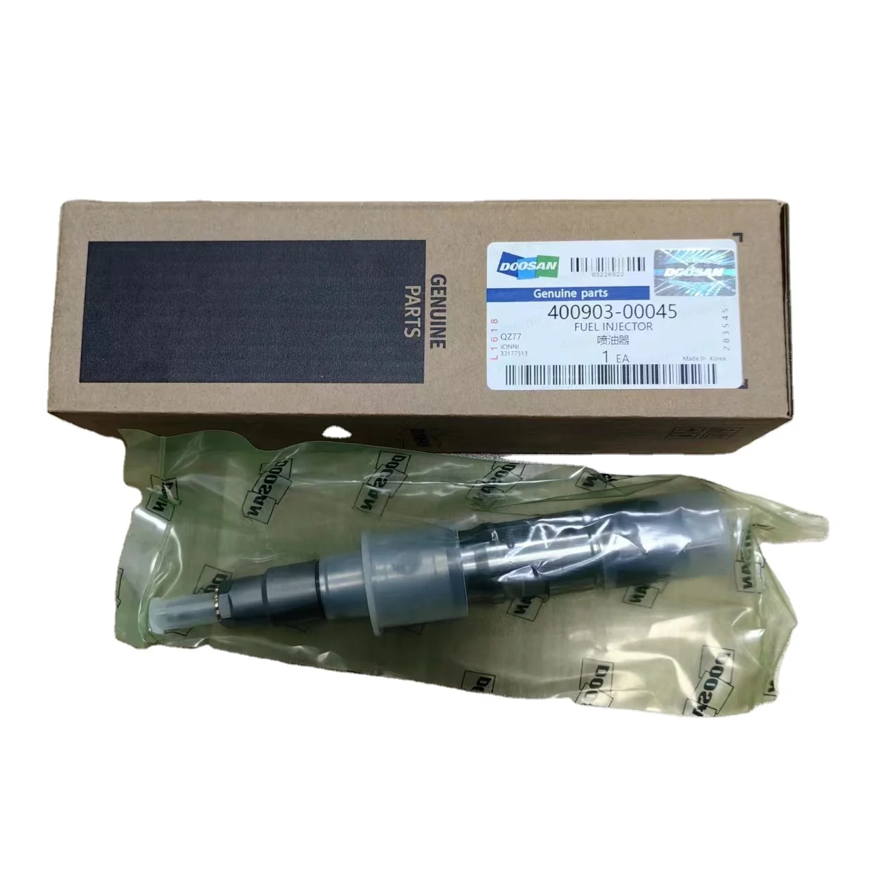 Daewoo Truck Bus Excavator DL08 engine Parts Common Rail Diesel 40090300045 400903-00045 Fuel Injector injection