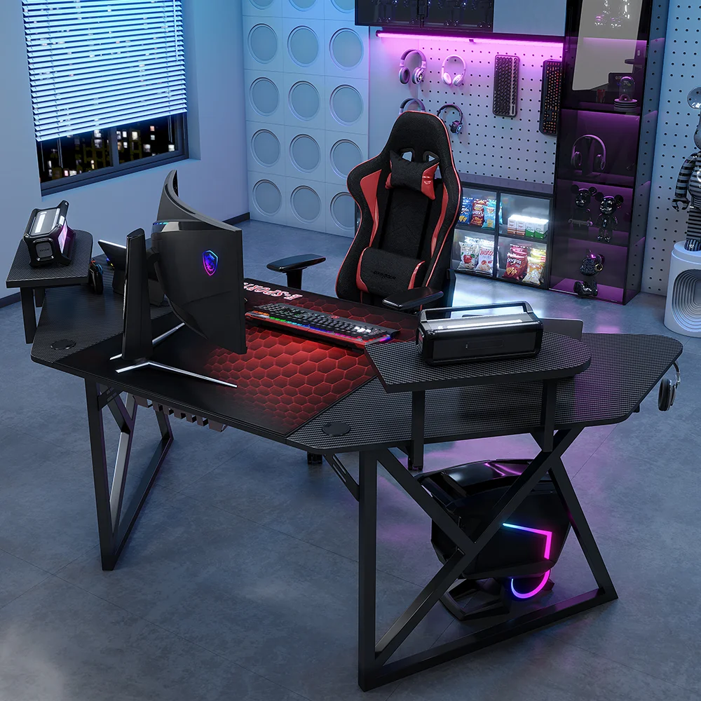 Factory wholesale computer lab table director desk table gaming