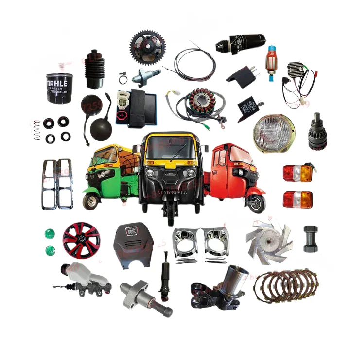Tricycle spare parts exporters Good quality spare parts Bajaj tuk tuk spare parts Bajaj mototaxi spares for sale