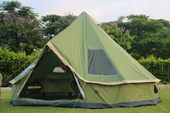 Навес от солнца монгольский Glamming Yurt для семьи туристический тент походный навес рельефный пляжный кемпинга на открытом воздухе туристическая купольная