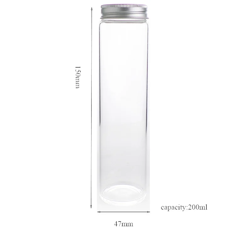 High quality clear tubular vial for oral liquid bottle