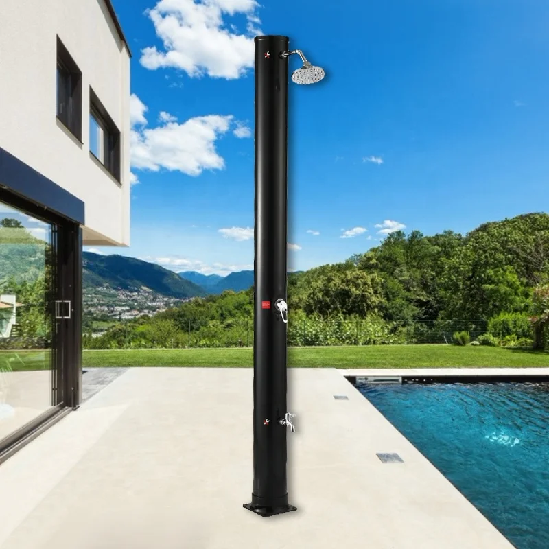 KR-10 Type Solar Shower Outdoor Garden Pool Solar Shower Pool Shower Solar