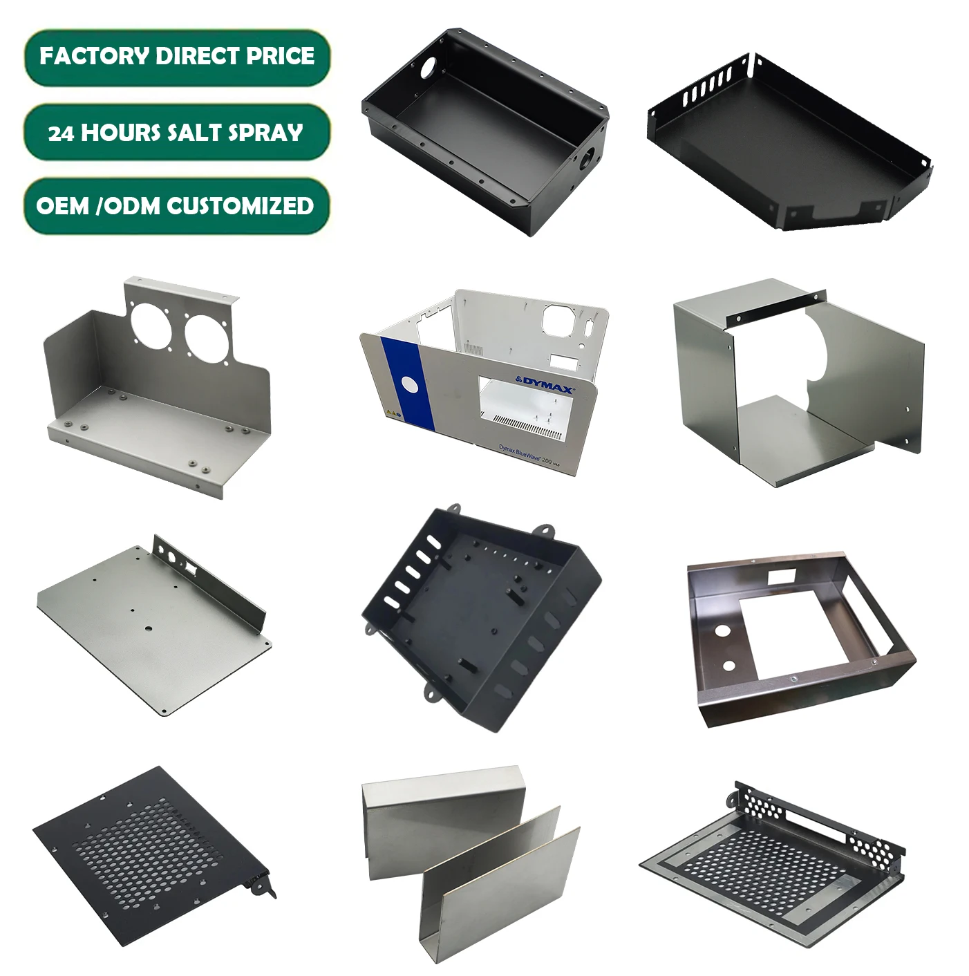 High gauge iron sheet metal fabrication enclosure speaker cases part for machine parts