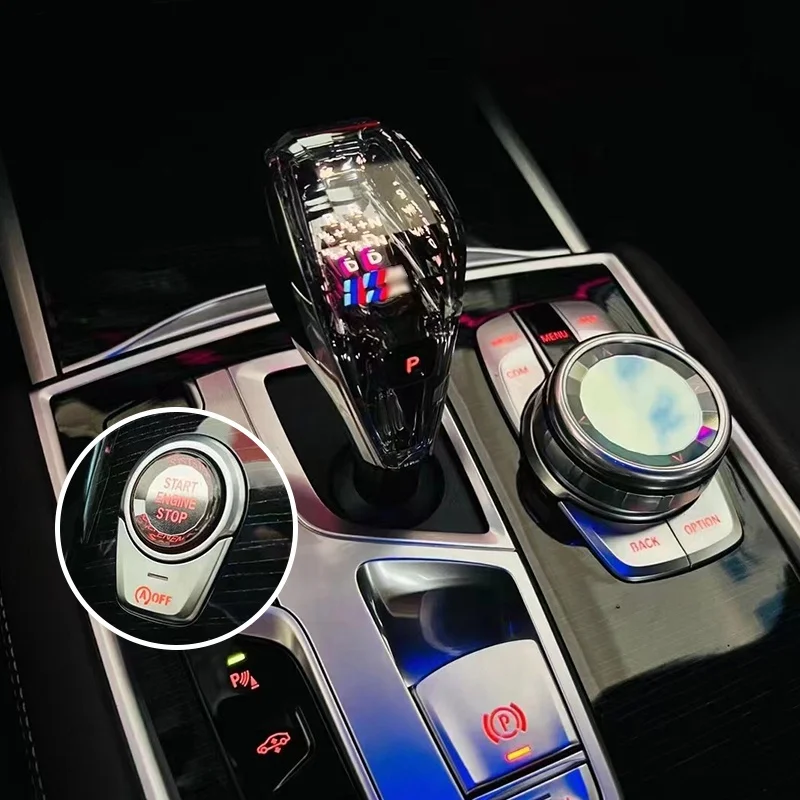 New Customized Car Interior Accessories Crystal Handle Gear Shift Knob For BMW 6 Series 6GT G32 F06 F12 F13 2011-2019