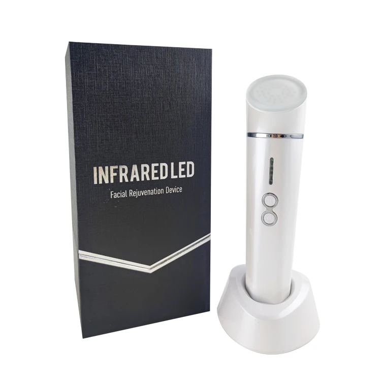 4 In 1 Beauty Device Red&blue Light Therapy Skin Rejuvenation Tightening Eye Care Facial Cleansing Face Lift Face Massager