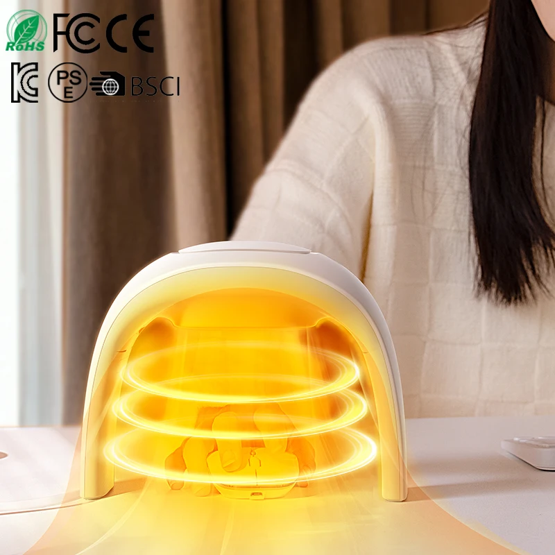 zaiwan Thermostat Portable Electric Space Heater mini desktop heater keyboard hand Office Foot Warmer Under Desk Heater