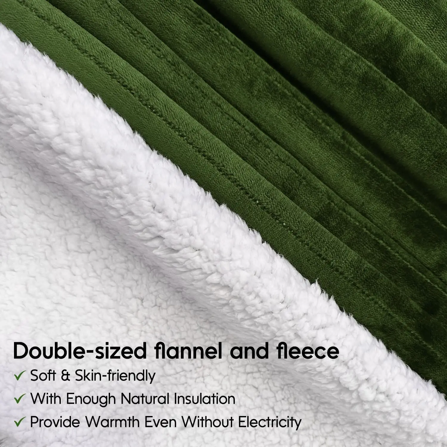 2024 New release wholesale cheap price 110v 50x60inch Electrical custom electric heated quilt flannel throw blanket