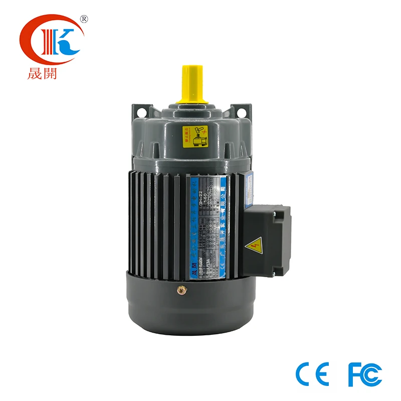 220v 380v Gear Motor Price 200w 400w 1400w Reducer ac Gearbox Motor For Robot