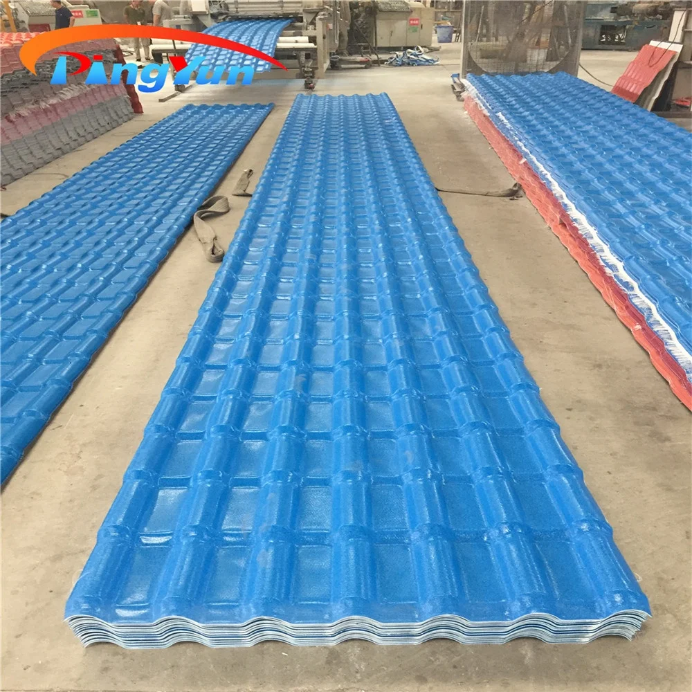 UPVC Plastic Insulation Resistance Tiles ASA PVC Roof Sheet Top Ridge Accessory