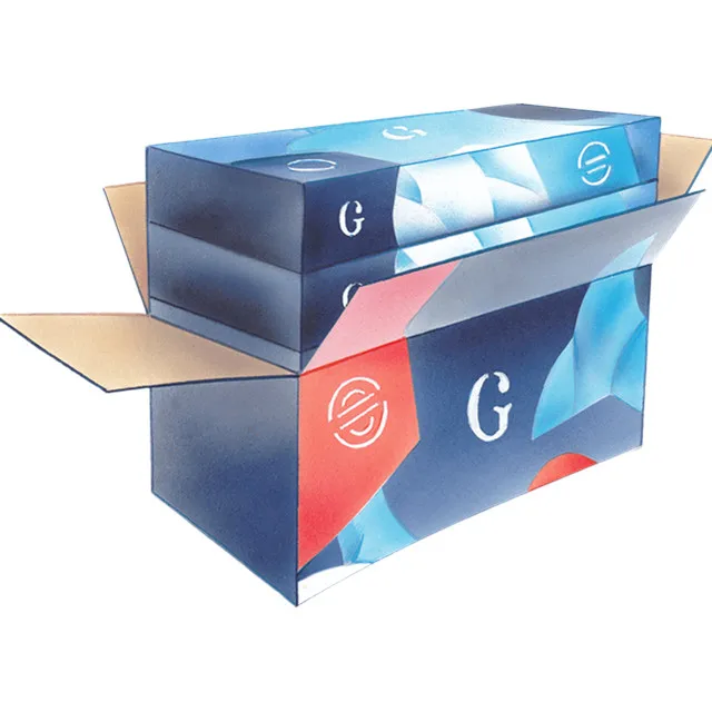 Salmon Fish Packaging Box