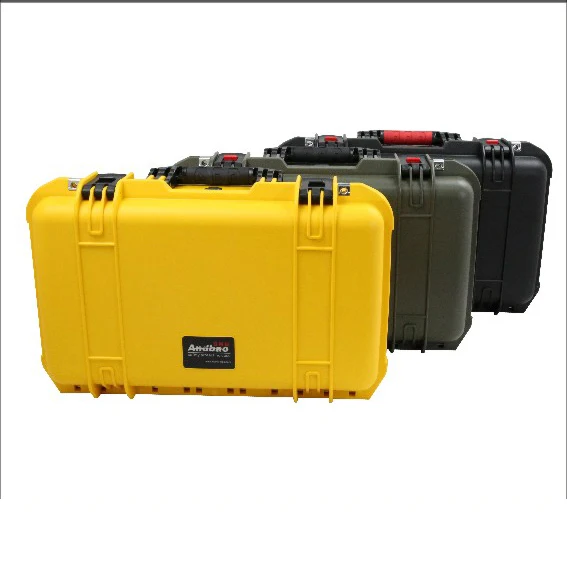  IP67 waterproof hard plastic case trolley tool cases abs with