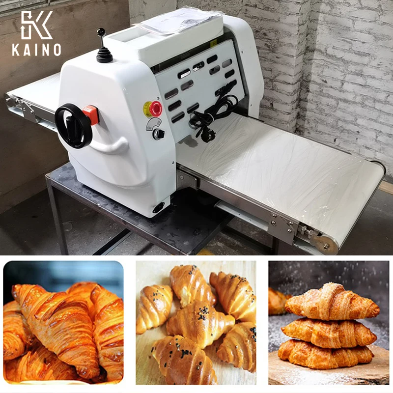 300 350 MM Small Mini Size Pastry Dough Sheeter Machine For Baking Studio Home use