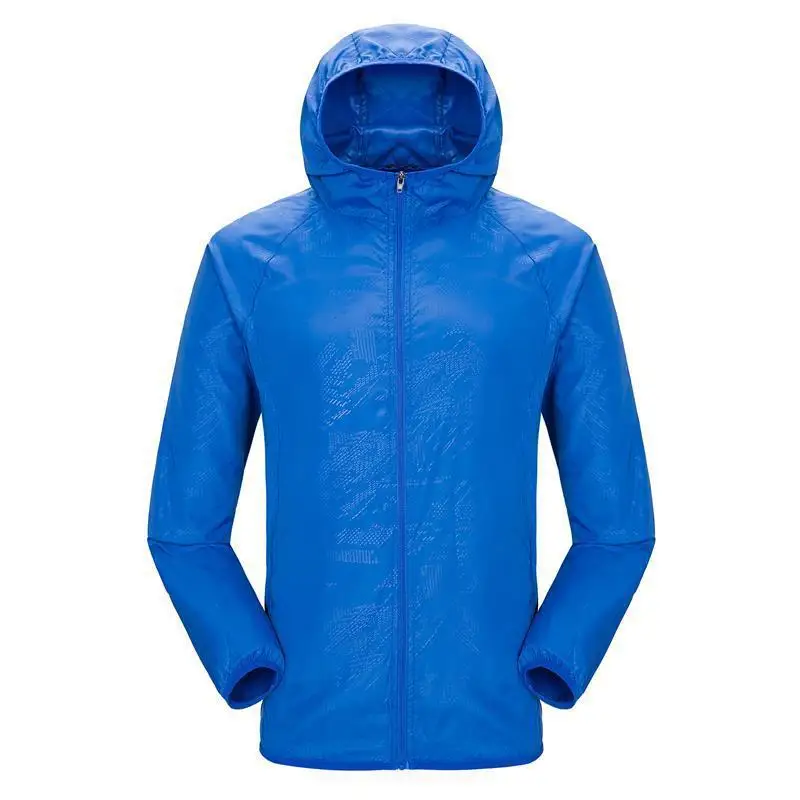 Summer Unisex UV Coat Lightweight Custom Outdoor Camping Jacket Rash Guard Sun Protection Clothing