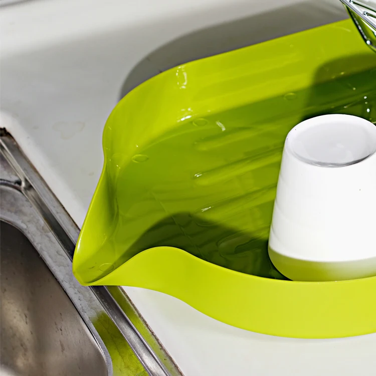 Good Quality Plastic Kitchen Unique Sink Drainer Dish Drying Rack