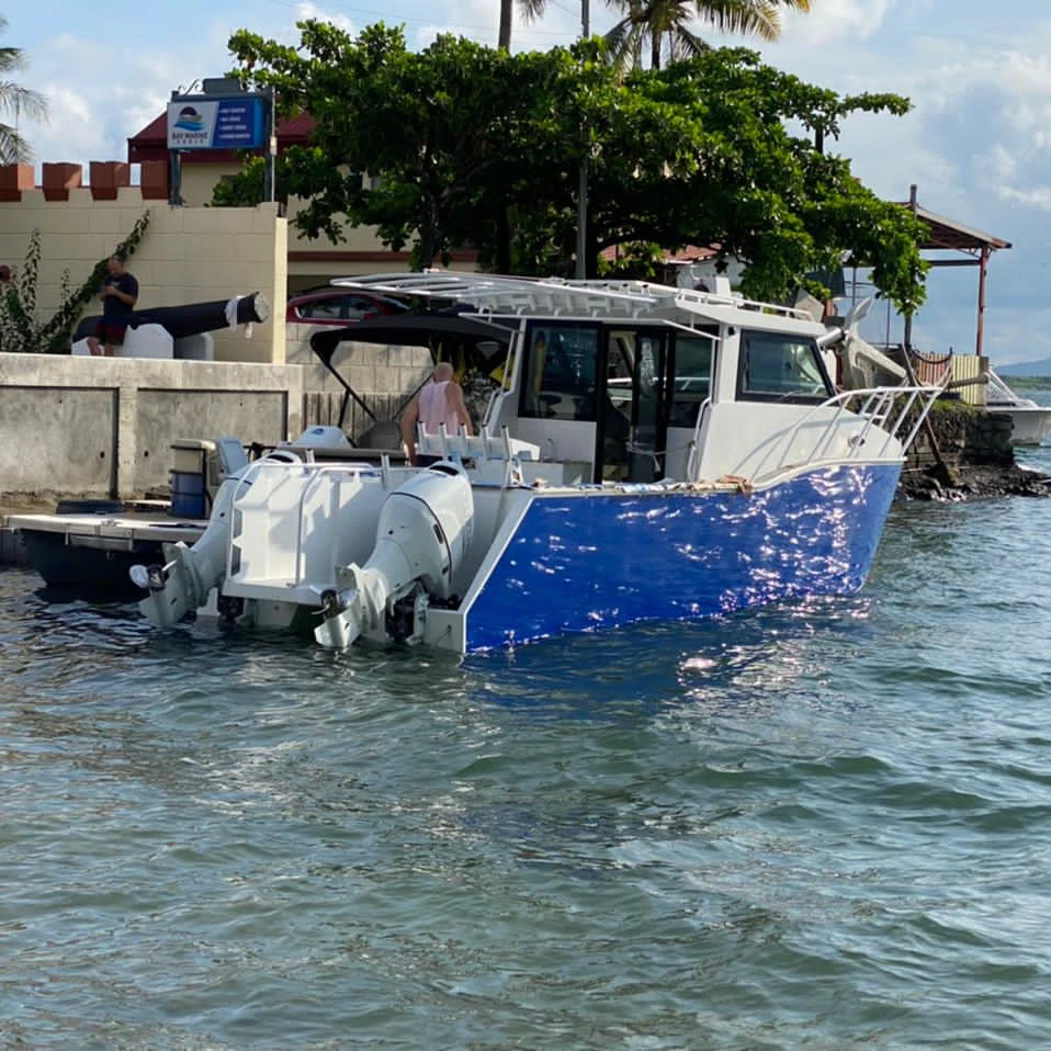 Gospel Boat speed fishing vessel 8.8m/29ft catamaran Aluminum fishing boat