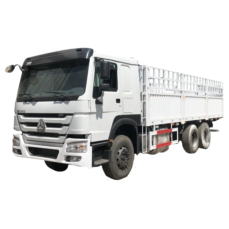 Подержанный 6x4 8x4 Howo забор грузовой автомобиль грузовой ящик грузовик евро 2 евро 5 все виды HOWO Подержанный грузовой автомобиль